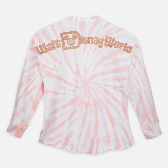 Disney Spirit Jersey Pink Tie Dye - Picture 1 of 7